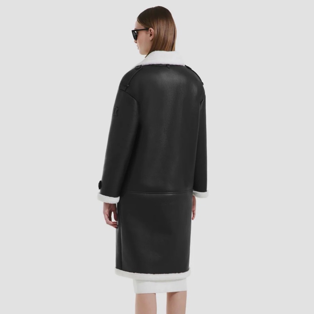 RUDSAK Black and White Teddy Jacket